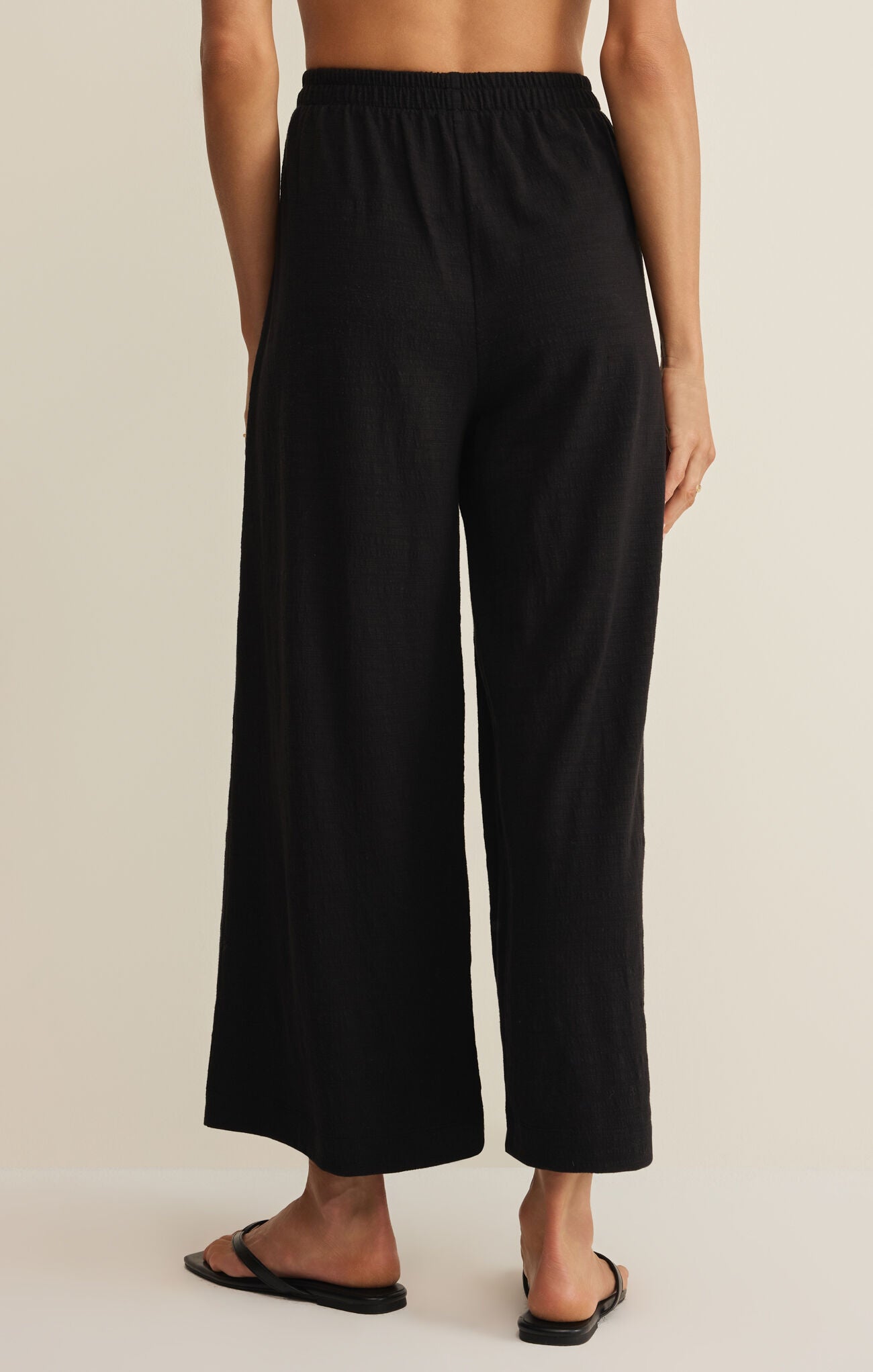 Scout Texture Slub Pant - Black