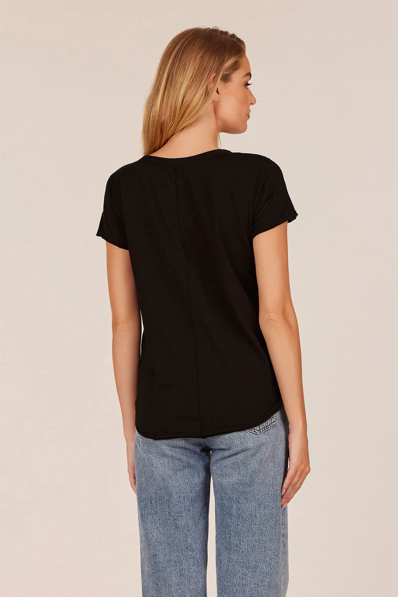 Center Seam Tee - Black