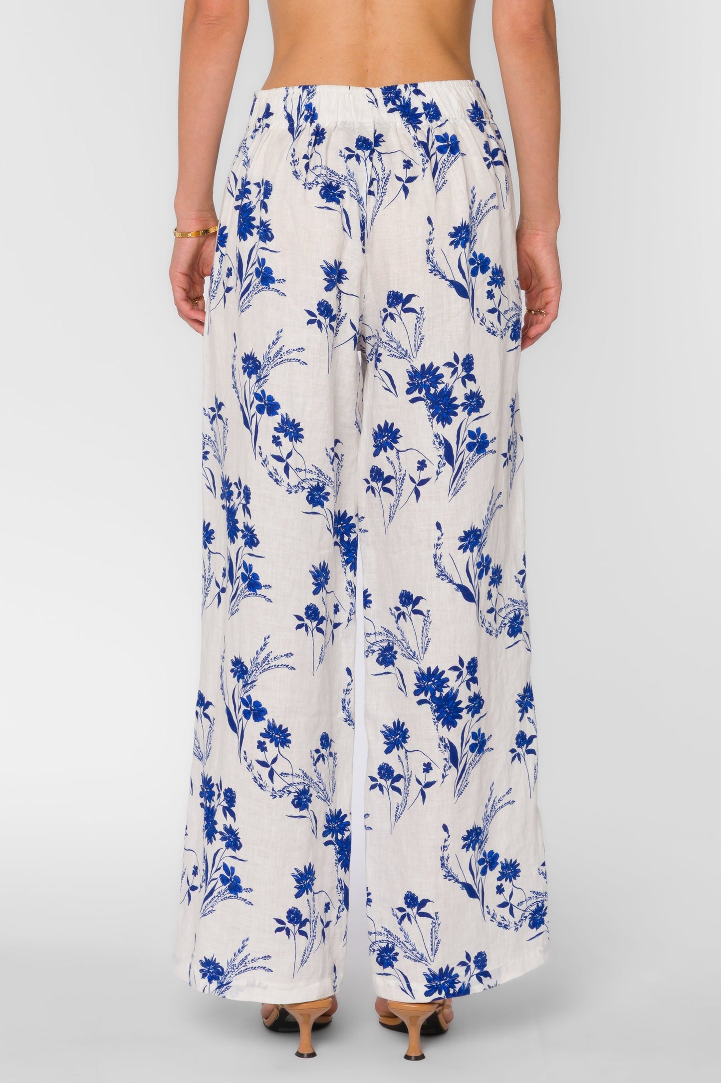 Kaelin Pant - Blue Floral