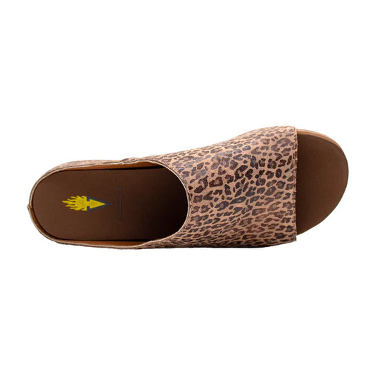 Wren Fauxe Leather Slip On - Leopard