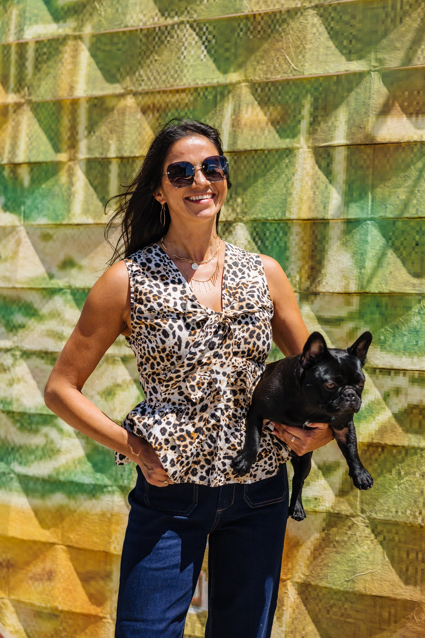 Rosalee Tank - Leopard Skin