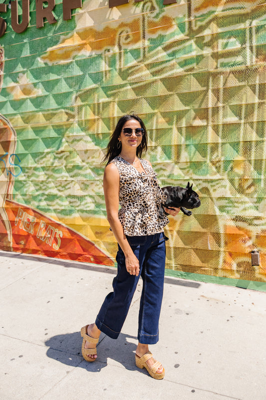 Alyx Wide Leg Pant - Dark Indigo