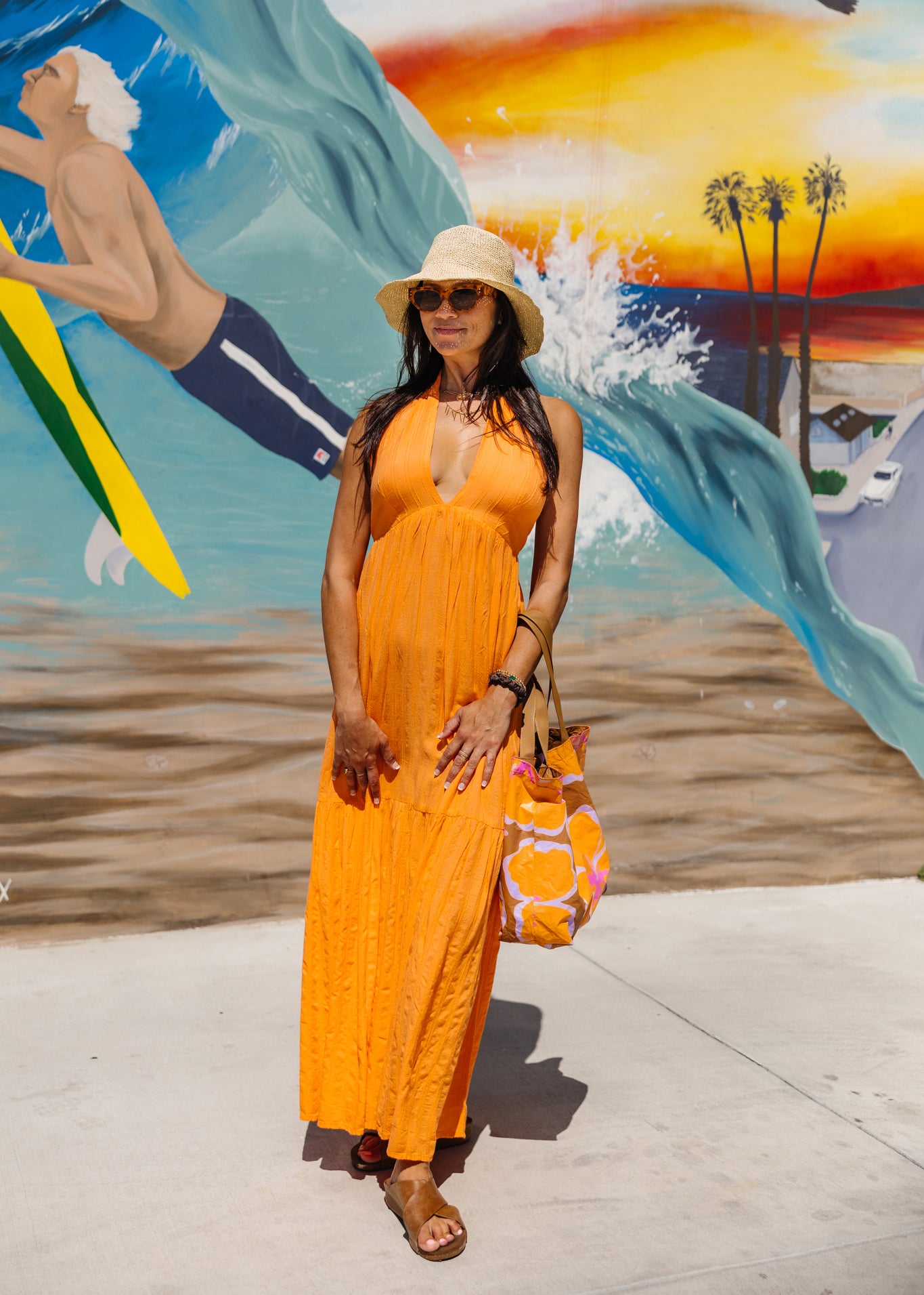 Soller Maxi Dress - Clementine