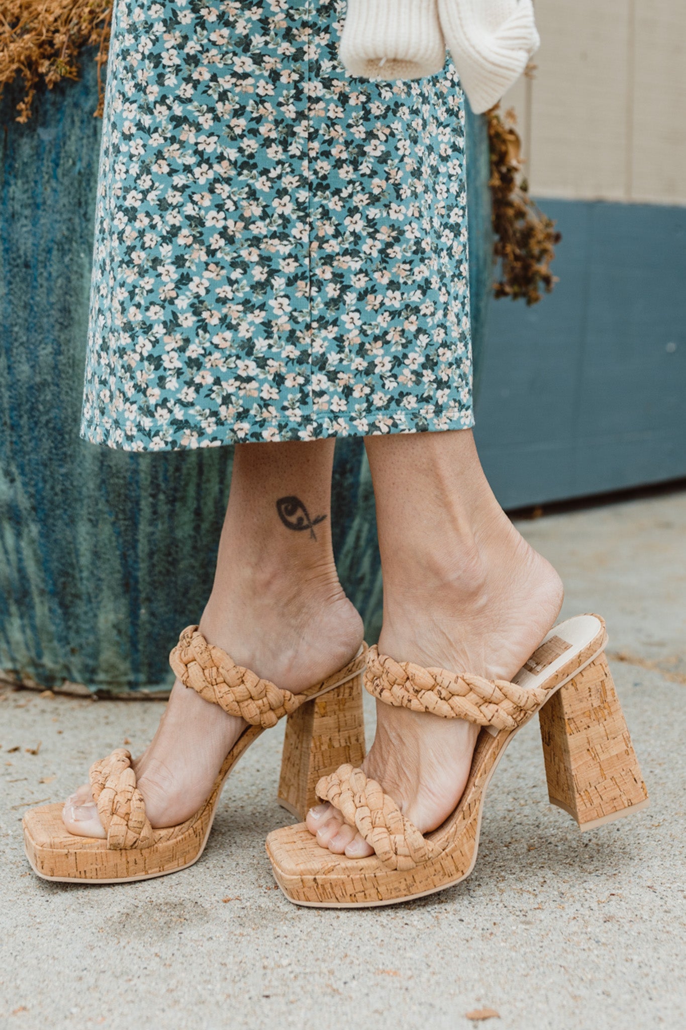 Ashby Heels (Natural Cork)