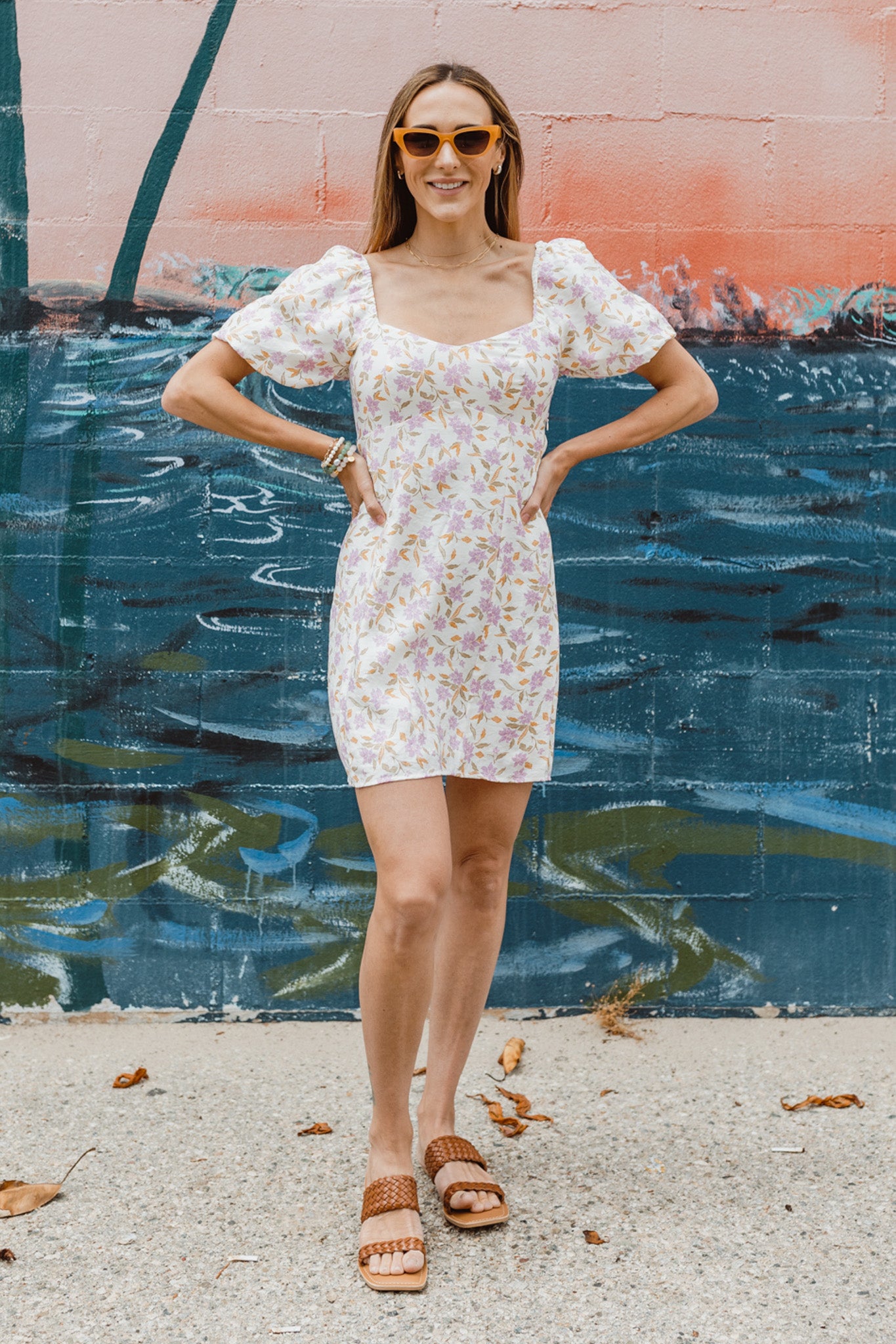 Alaine Floral Mini Dress