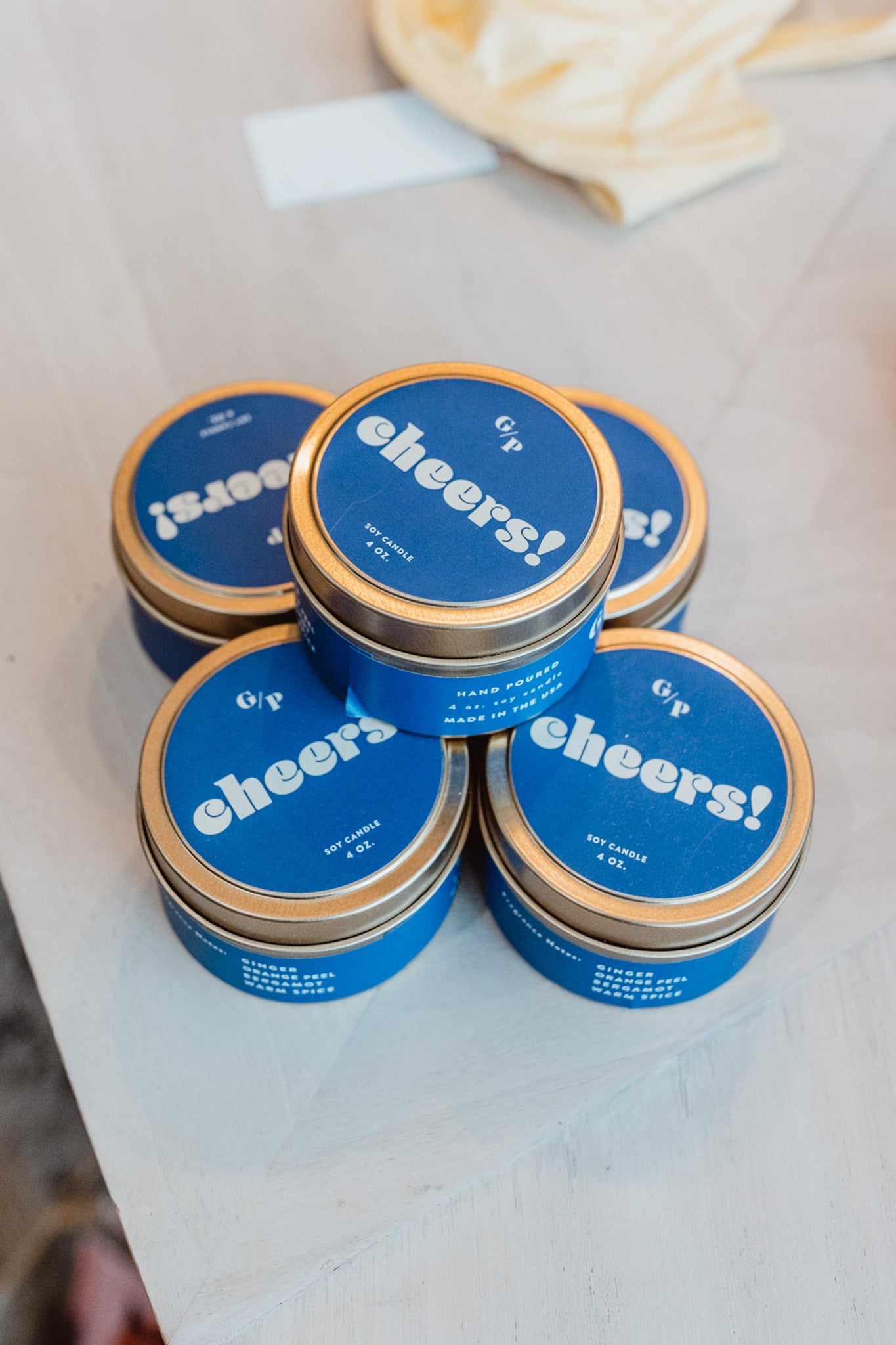 Cheers! Candle Tin (4oz)