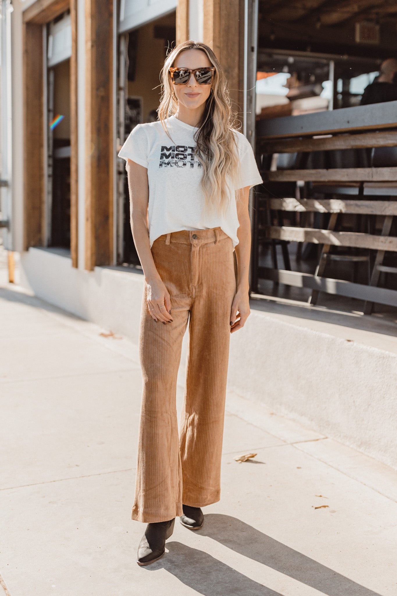 Prospect Knit Cord Pant (Camel)