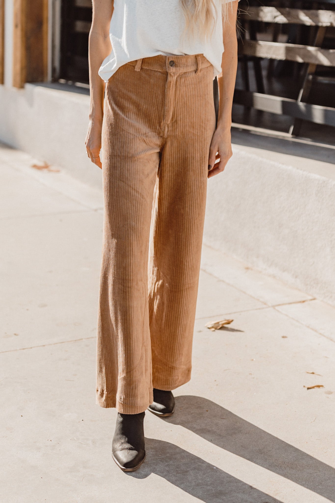 Prospect Knit Cord Pant (Camel)