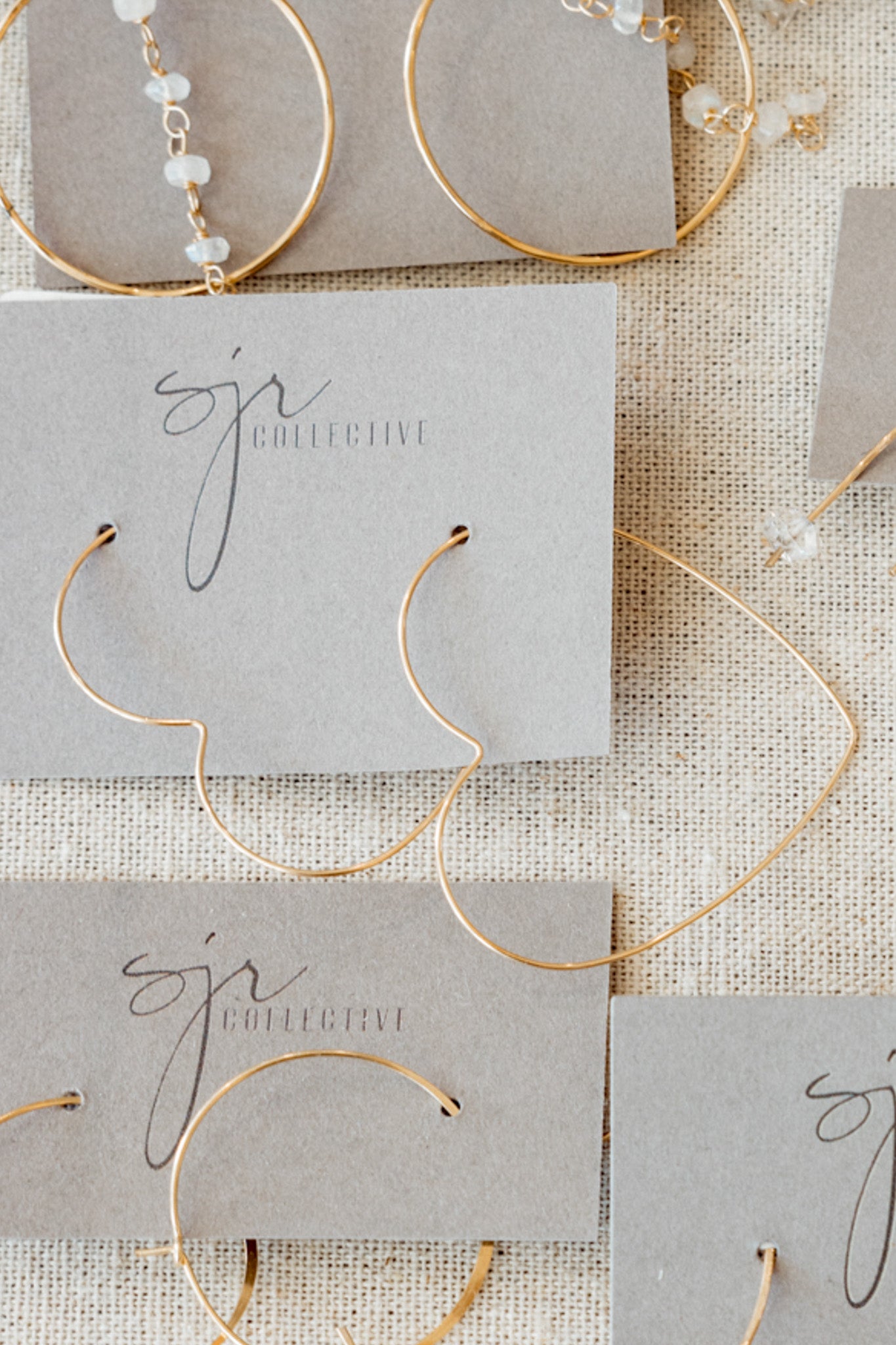 14K Gold Filled 30mm Heart Hoop Earring