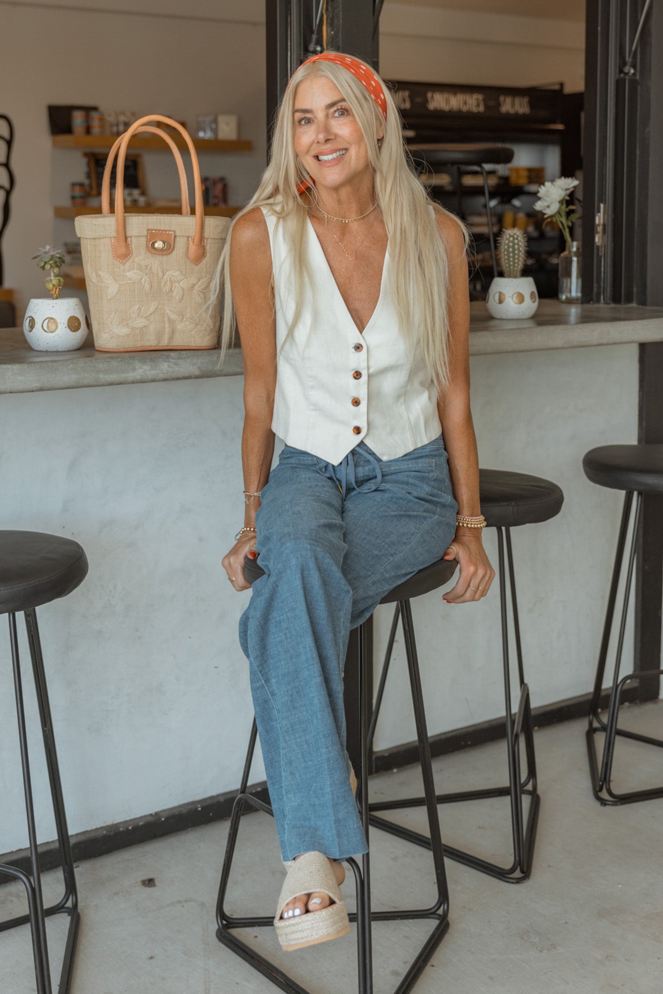 Ellie Lounge Pant (Sundance Sky)