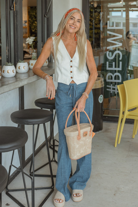 Ellie Lounge Pant (Sundance Sky)