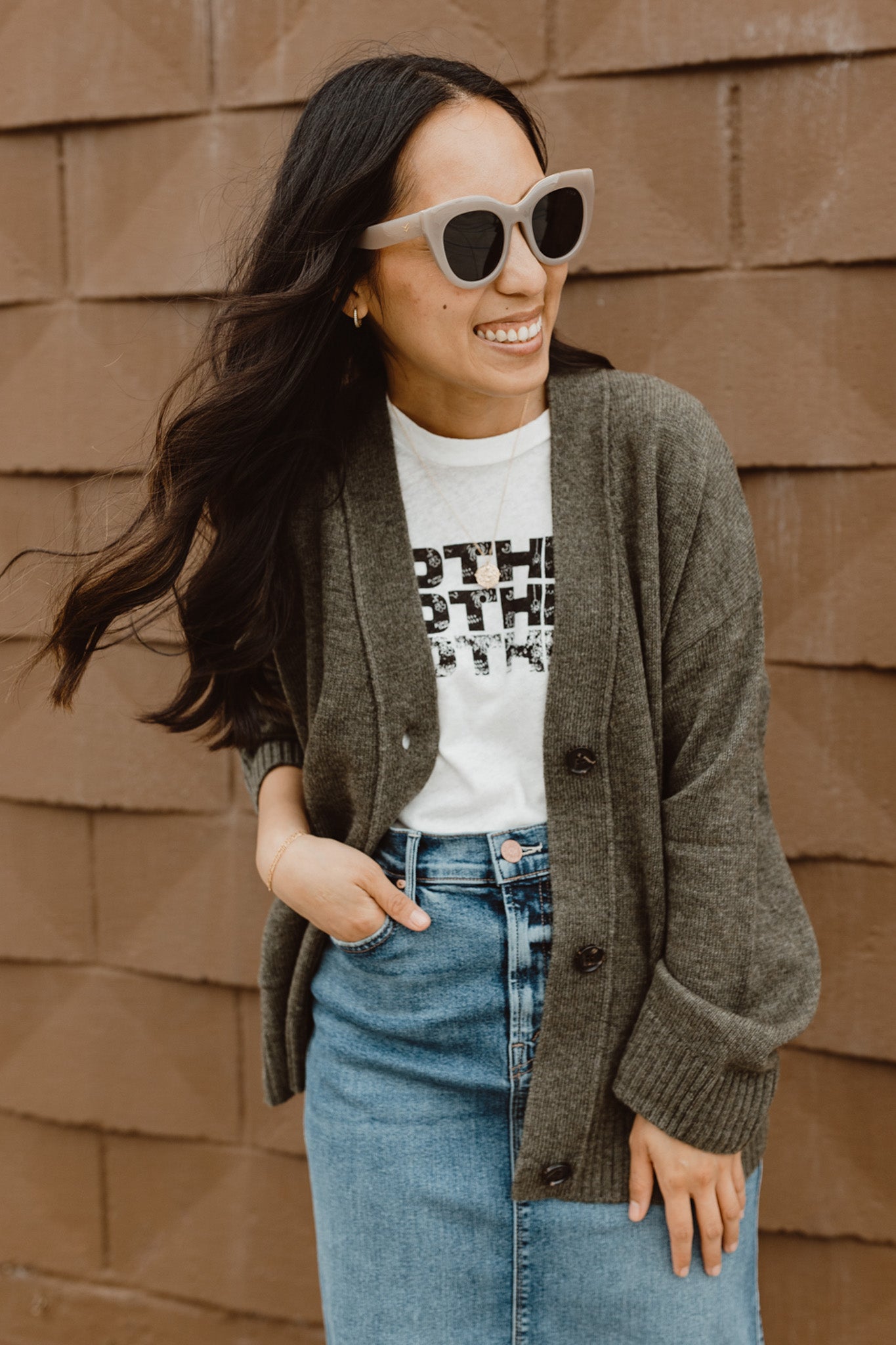 Lindi Sweater (Olive)