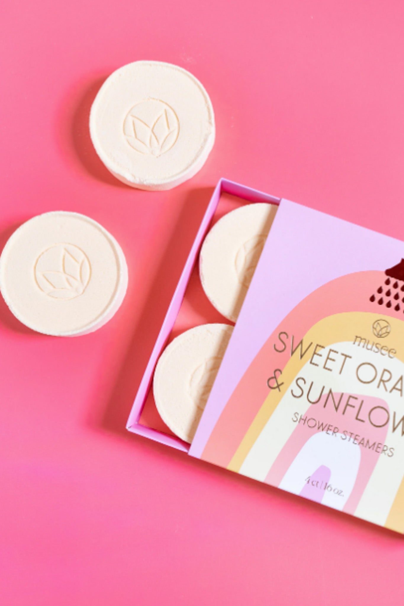 Sweet Orange & Sunflower Shower Steamers (Case of 6)