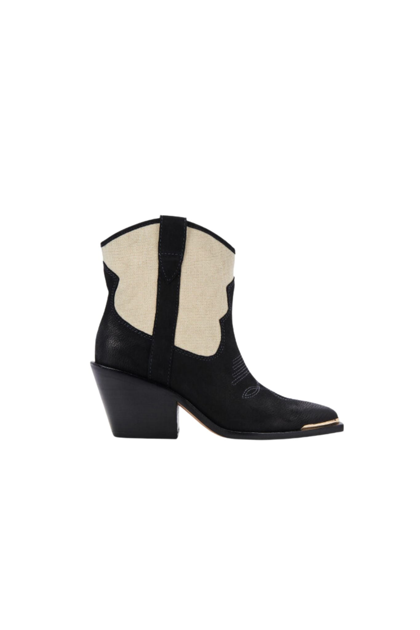 Nashe Booties (Black Multi Nubuck)