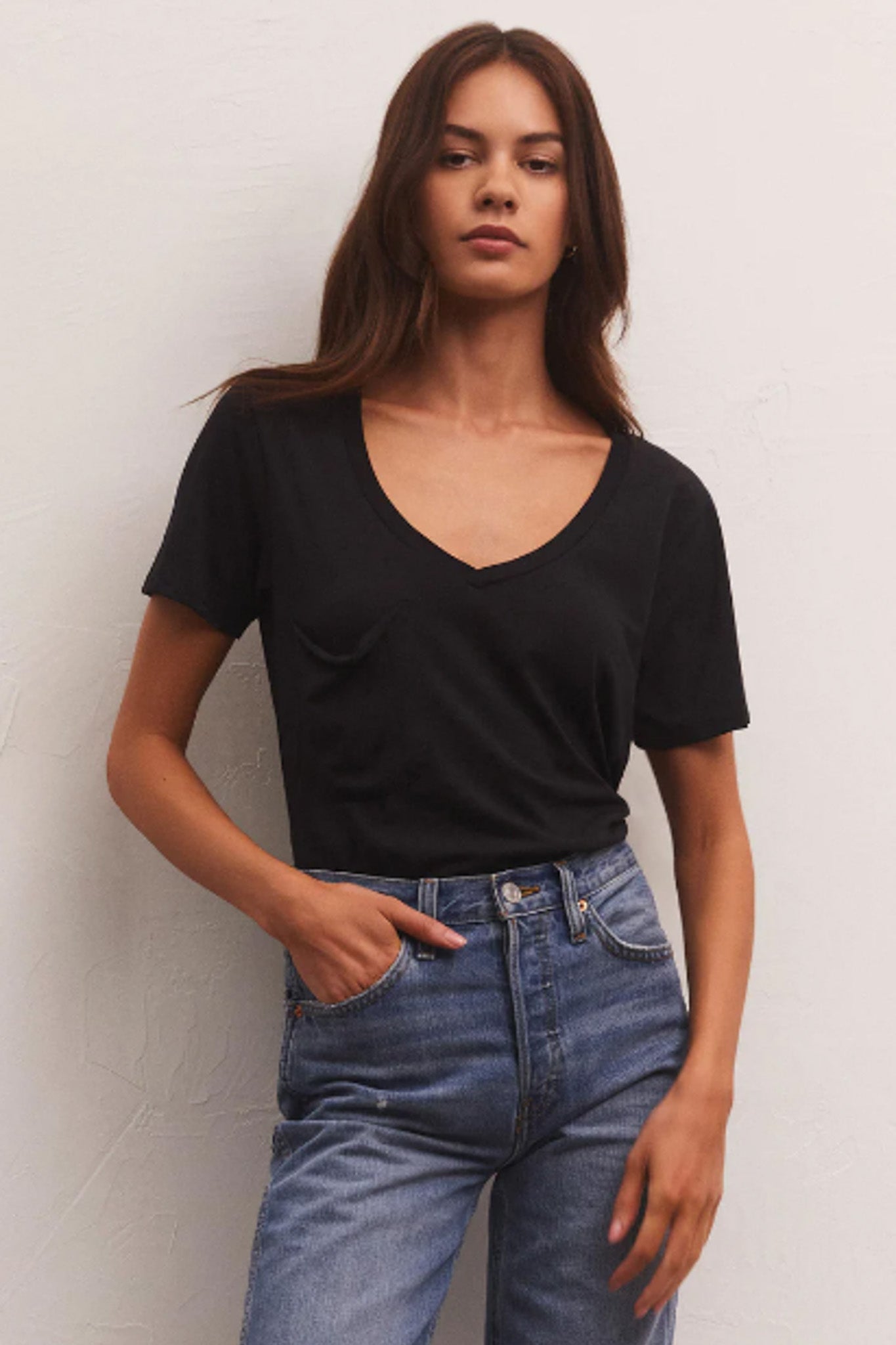 Pocket Tee (Jet Black)