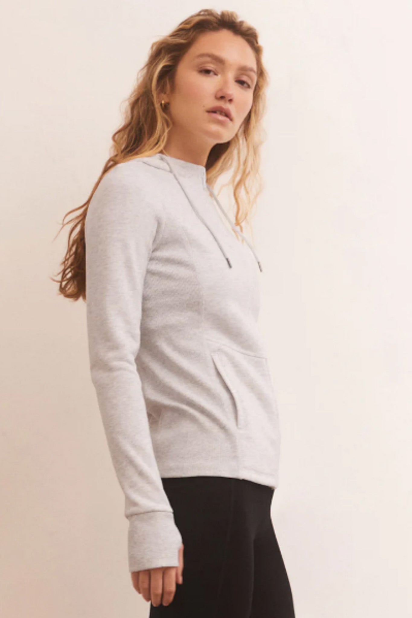Runner Scuba Hoodie (Light Heather Grey)