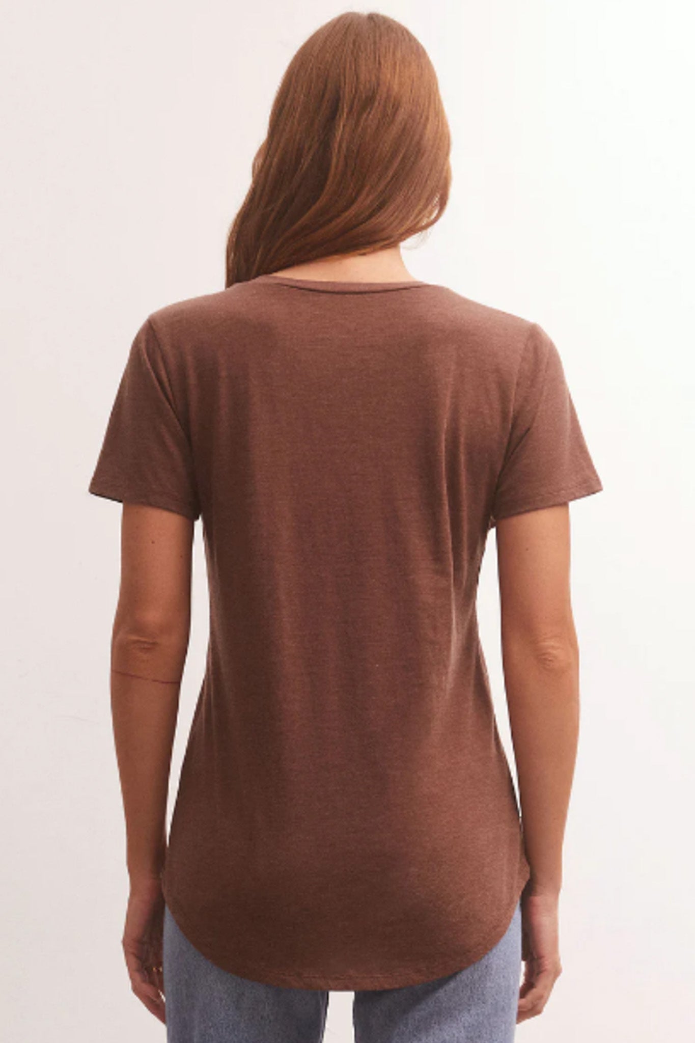 Pocket Tee (Dark Rosewood)