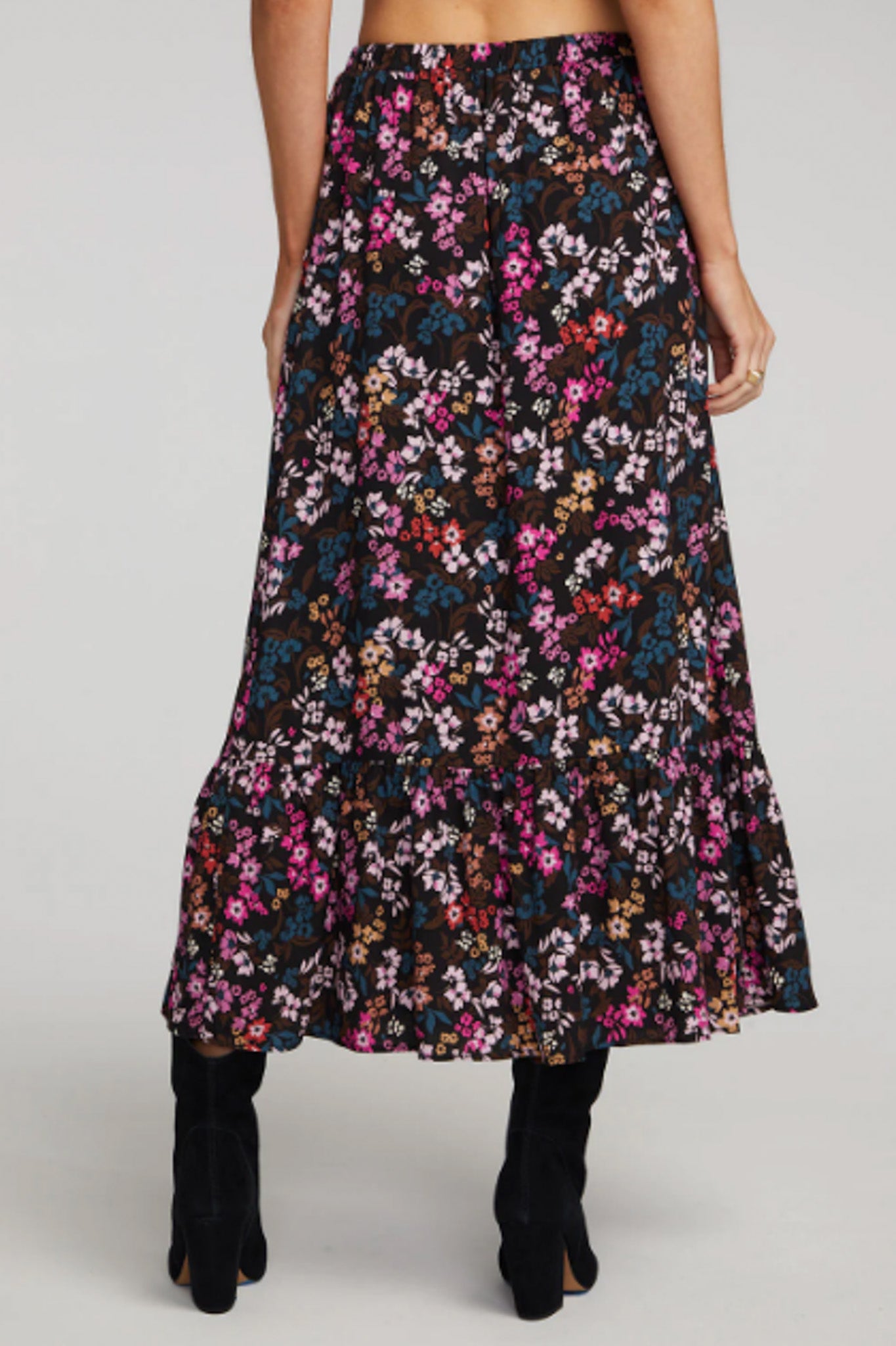 Halston Maxi Skirt (Multicolor)