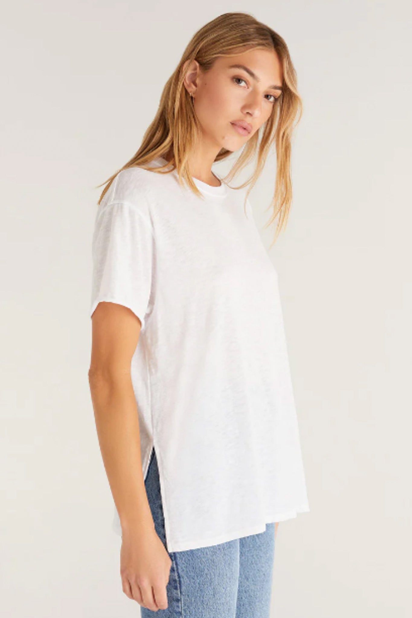 Rebel Oversized Tee (White)