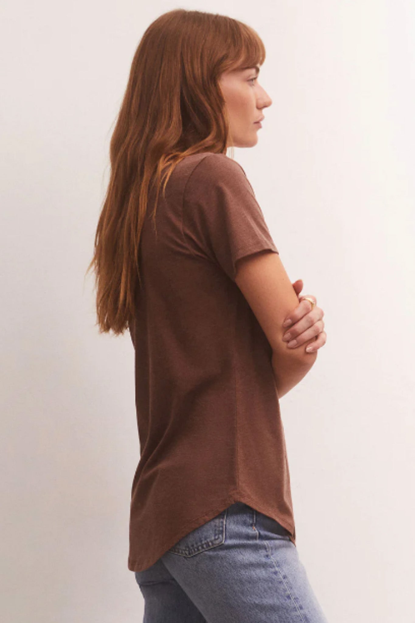 Pocket Tee (Dark Rosewood)