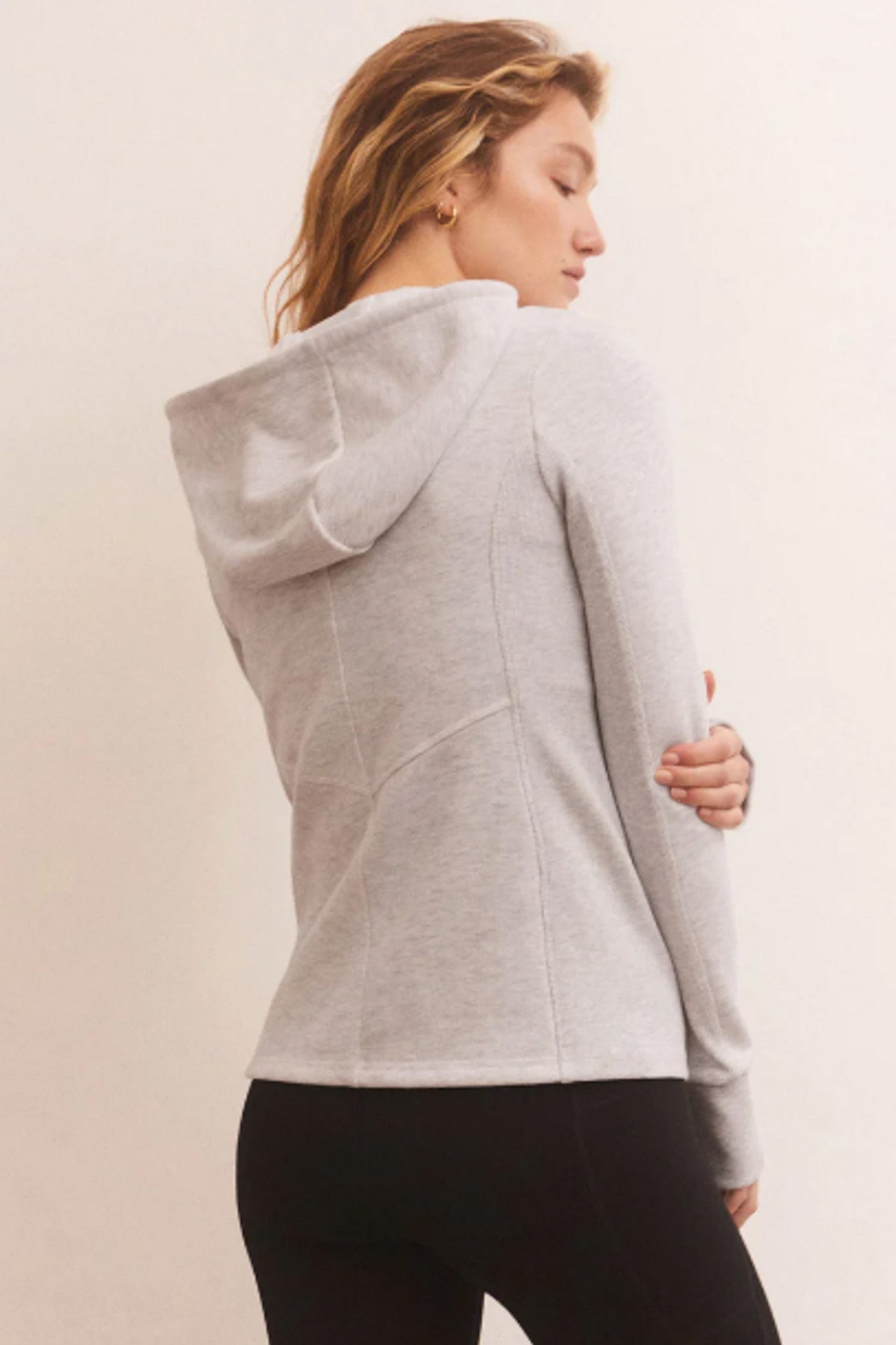 Runner Scuba Hoodie (Light Heather Grey)