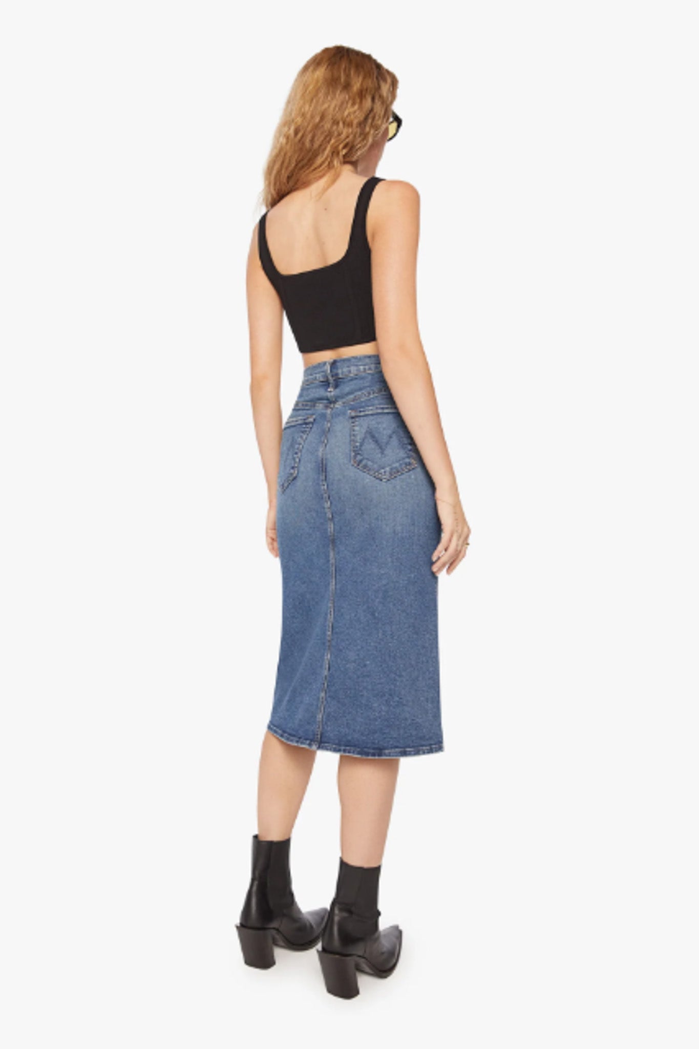 Swooner Straight Midi Skirt