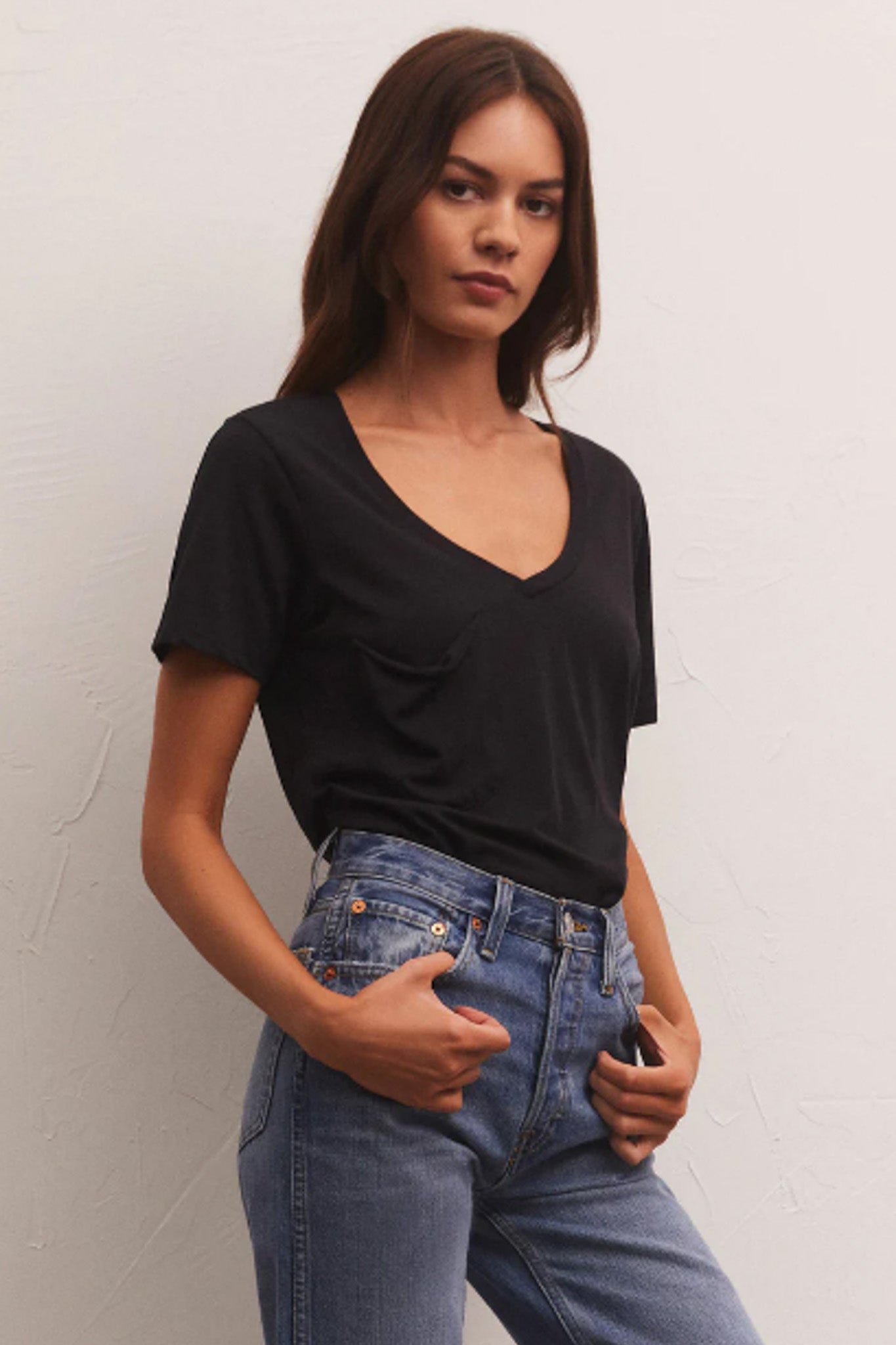 Pocket Tee (Jet Black)