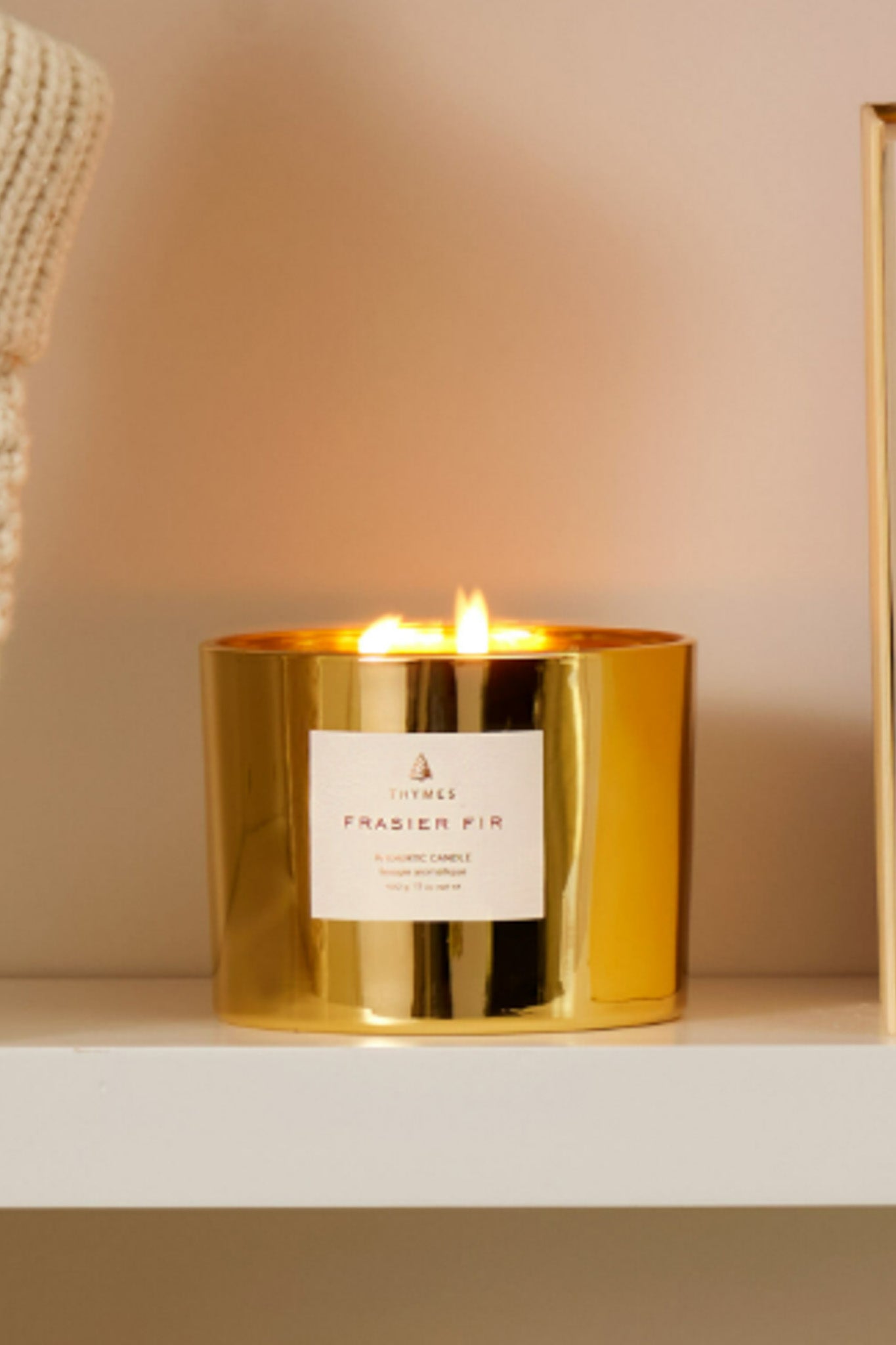Frasier Fir Gold 3-Wick Candle (17oz)