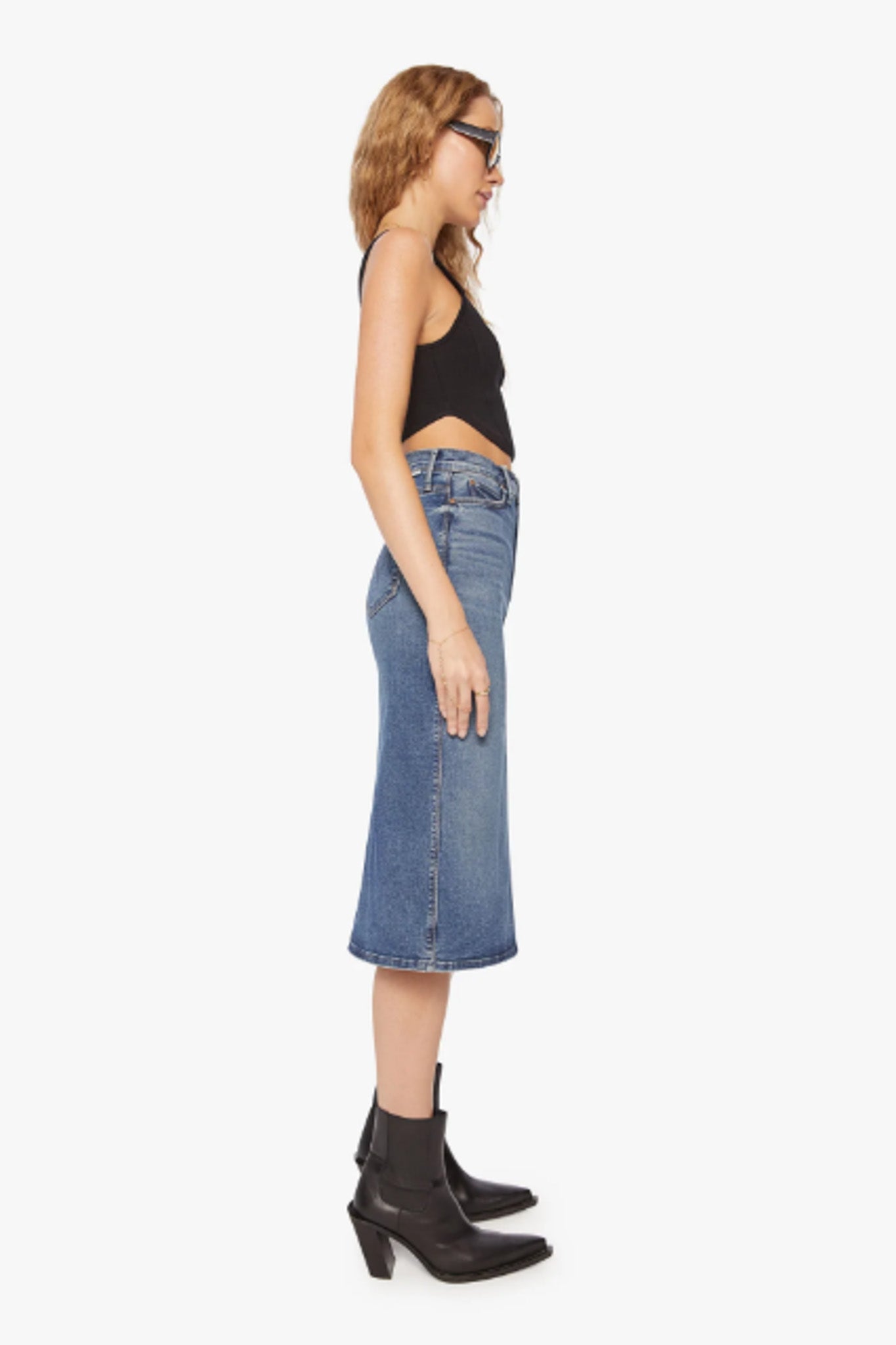 Swooner Straight Midi Skirt
