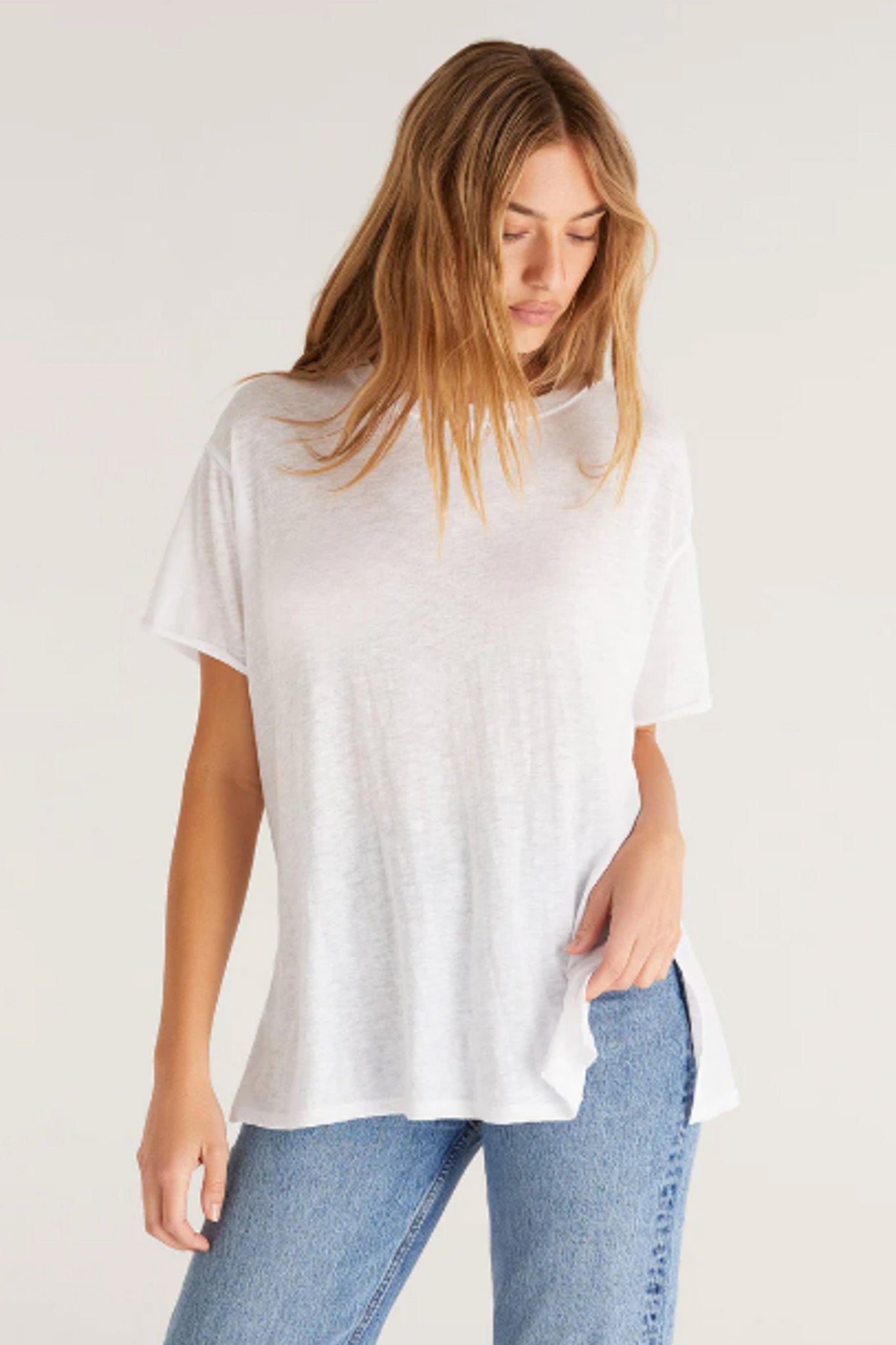 Rebel Oversized Tee (White)