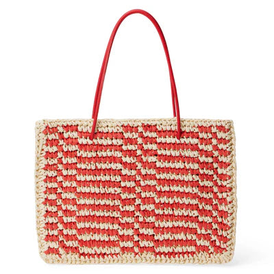 Seaside Tote Bag - Red Multi