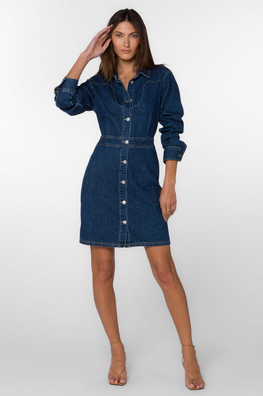 Warner Lake Mead Dress - Denim