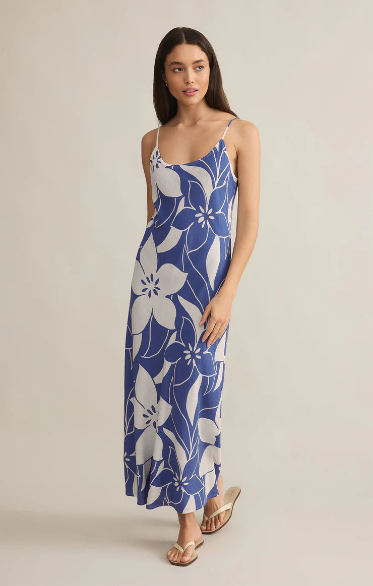 Cecily Madero Maxi Dress- Riviera