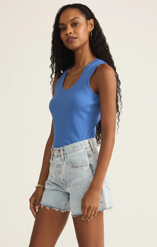 Sirena Rib Tank - Bay Blue