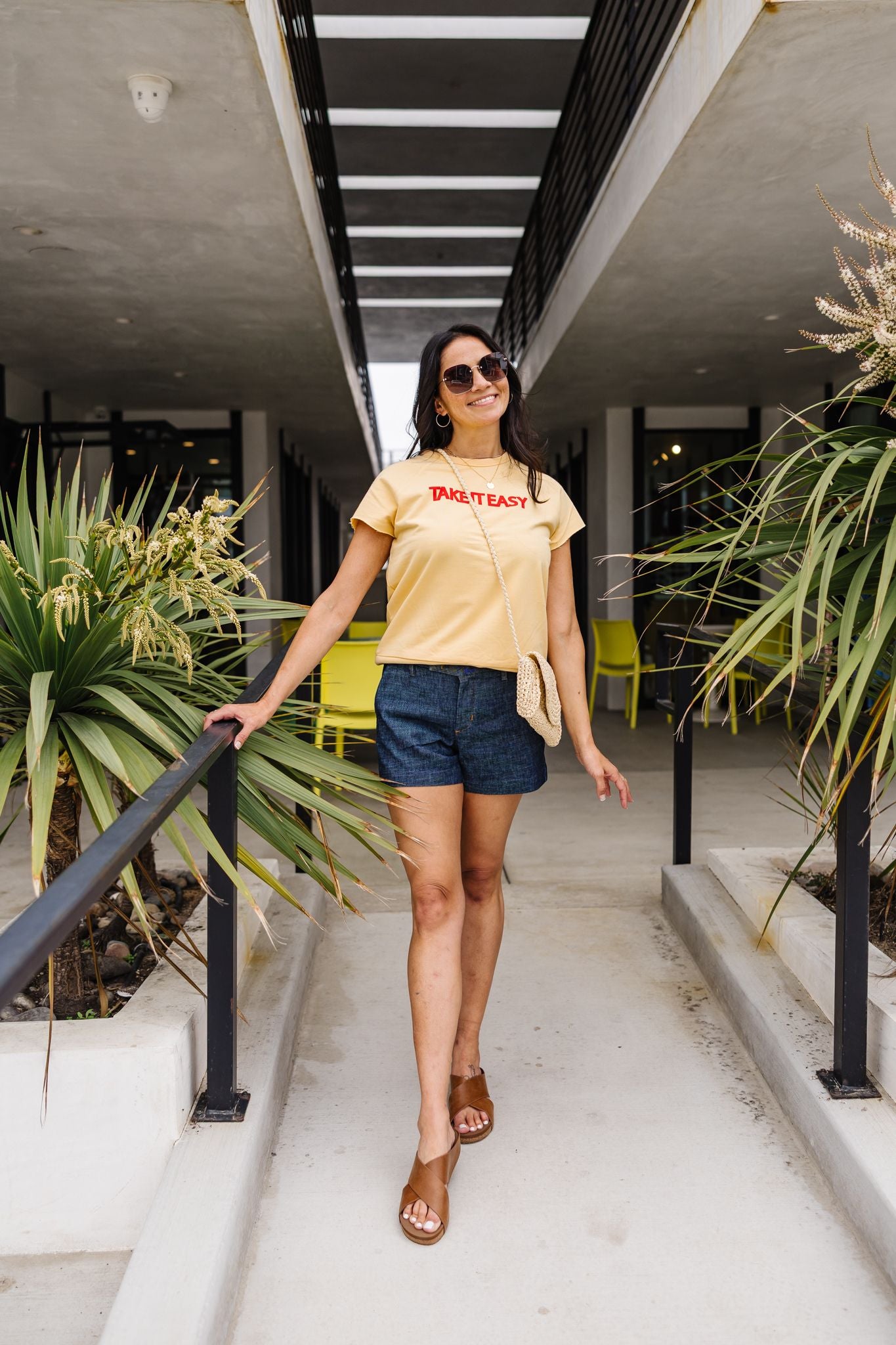 Cassandra Trouser Short - Night Watch