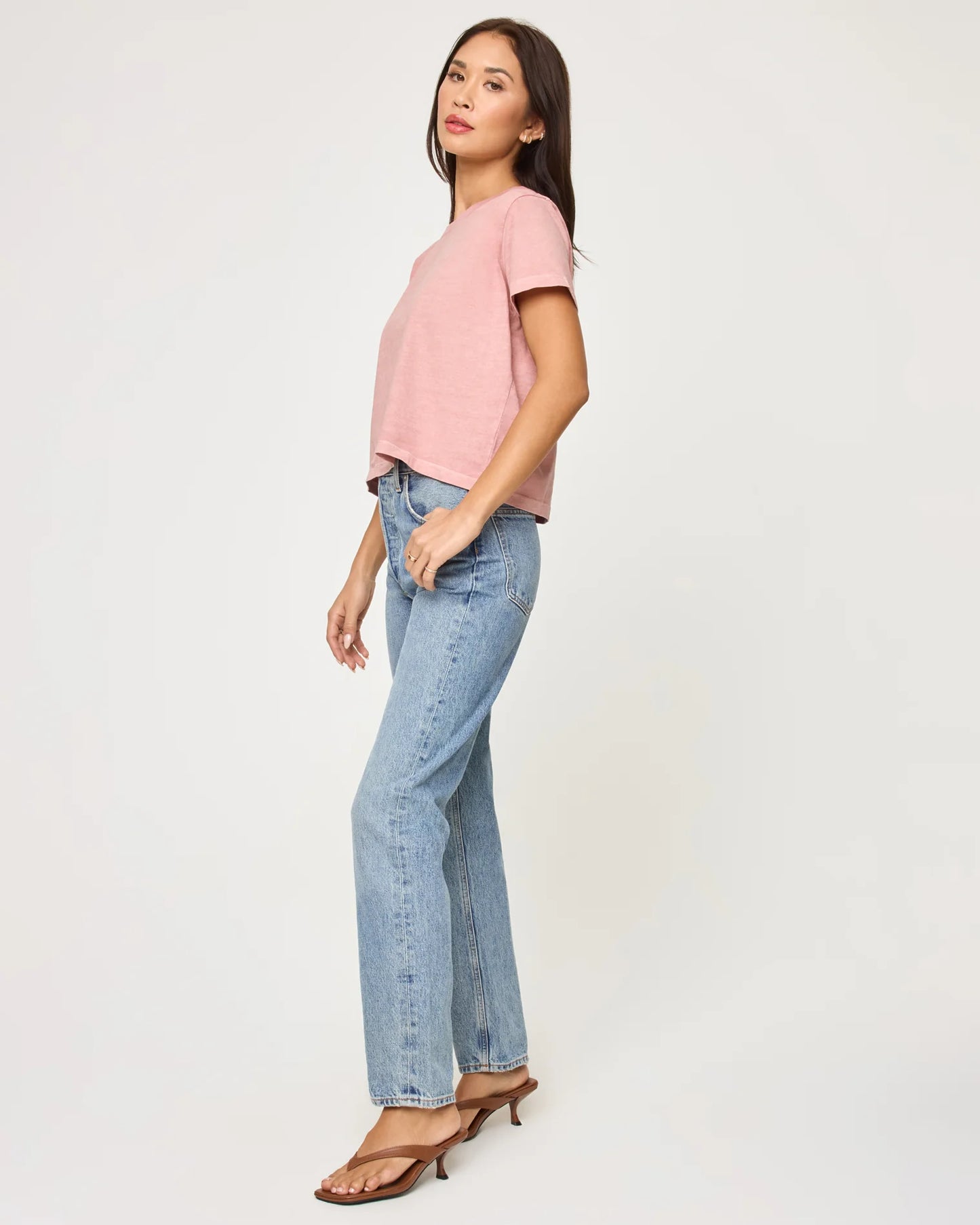 All Day Top - Pink Clay