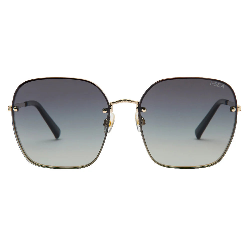 Emerson Polarized Sunglasses - Gold / Smoke