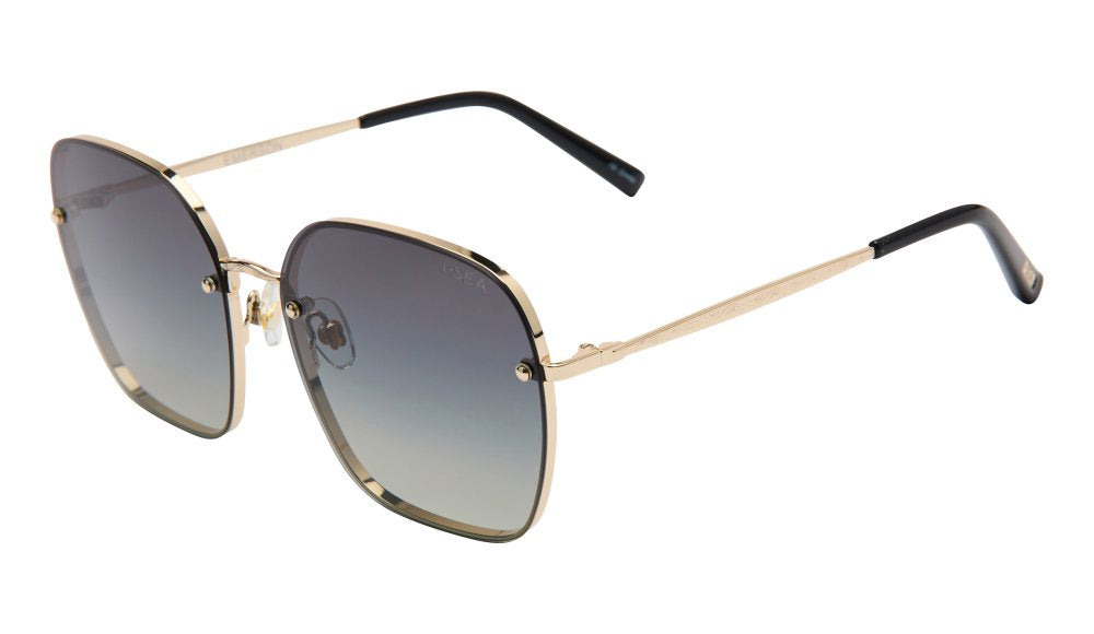 Emerson Polarized Sunglasses - Gold / Smoke