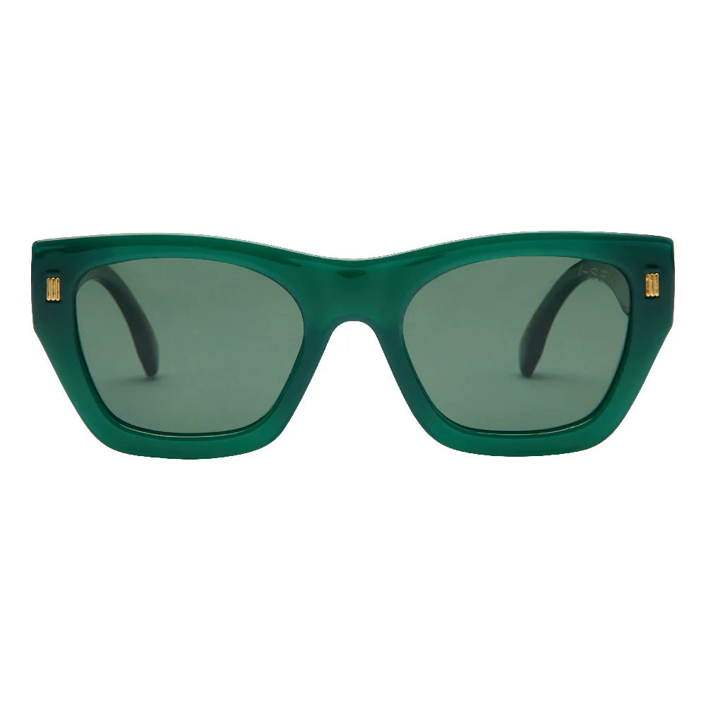 Ivy Polarized Sunglasses - Kale / Green