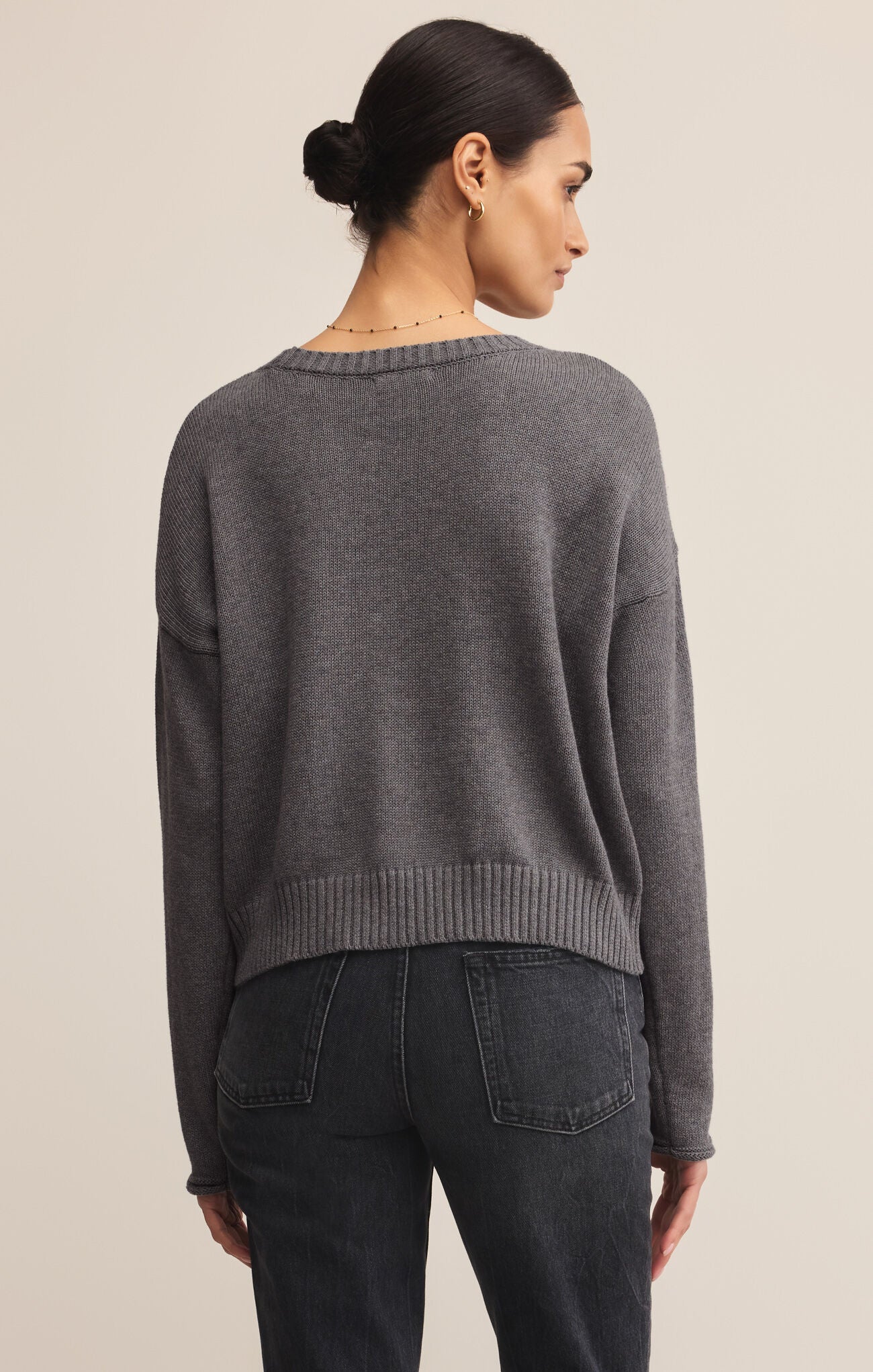 Sienna Local Sweater - Medium Heather Grey