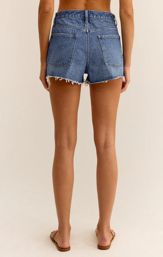 Classic Hi-Rise Denim Short - Vintage Indigo