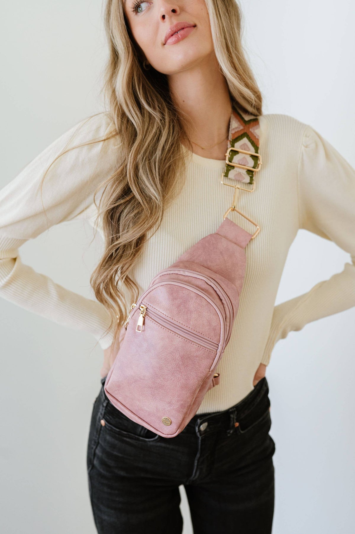 Page Convertible Crossbody Bag