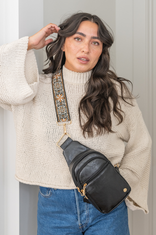 Page Convertible Crossbody Bag