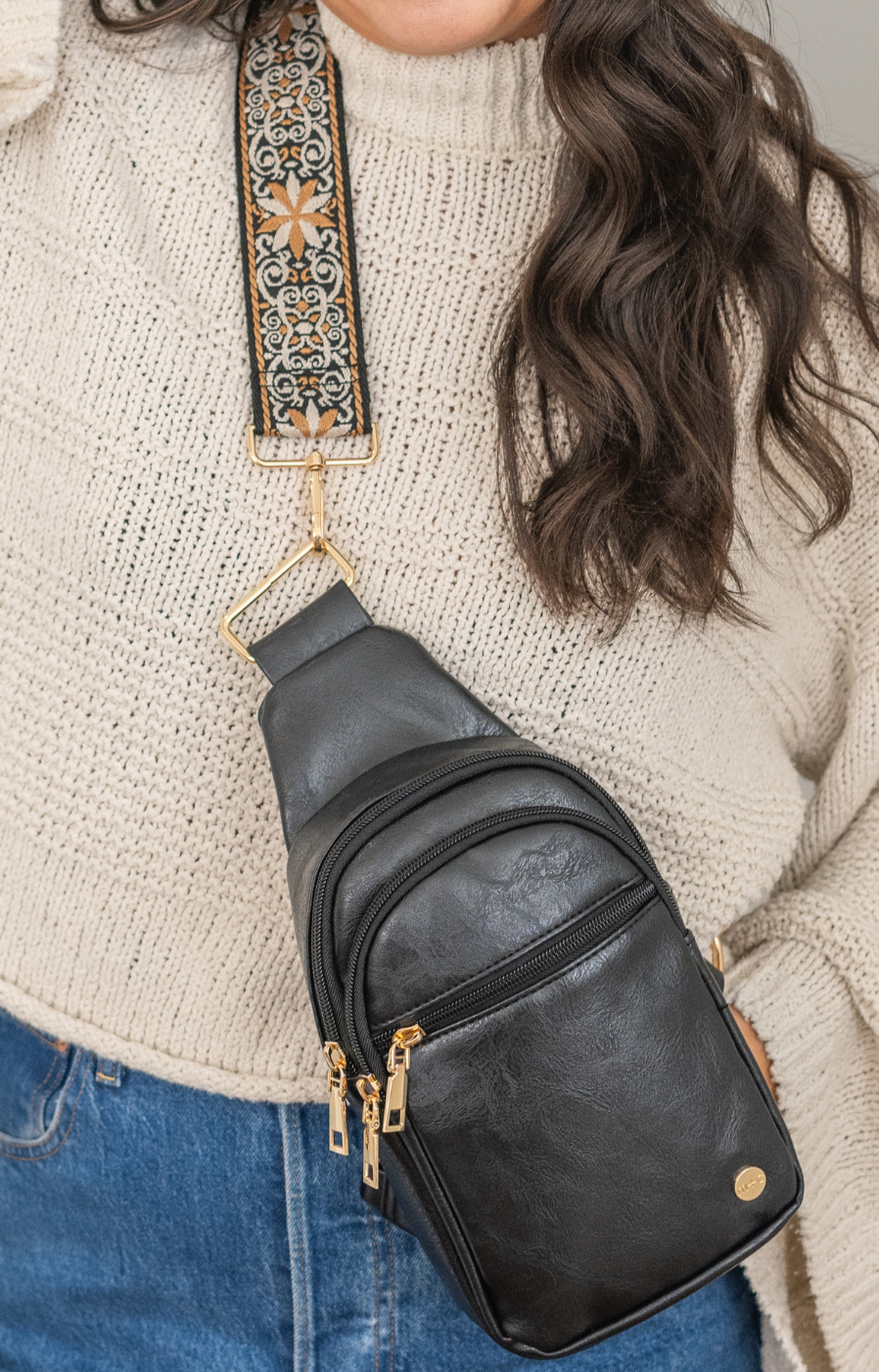 Page Convertible Crossbody Bag