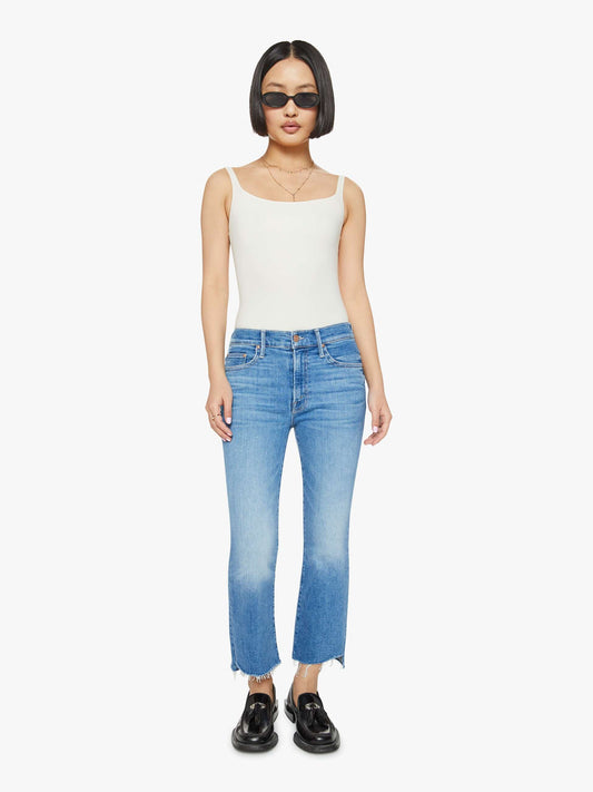 The Lil Insider Crop Step Fray - Out of The Blue