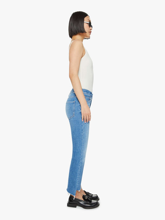 The Lil Insider Crop Step Fray - Out of The Blue