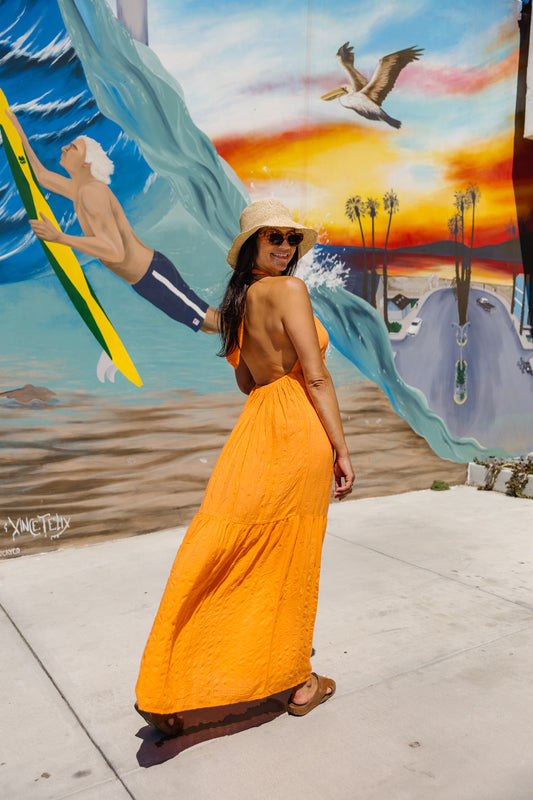 Soller Maxi Dress - Clementine