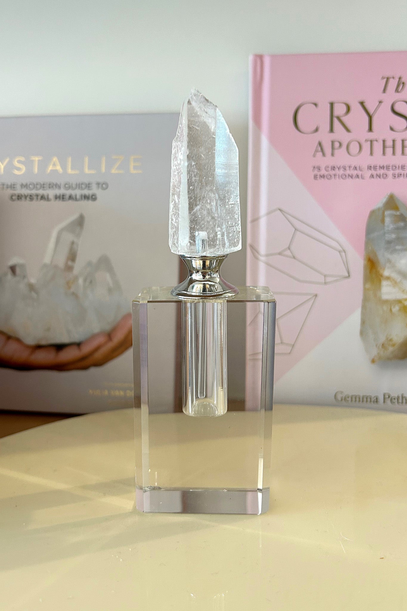 Crystal Point Perfume Bottle