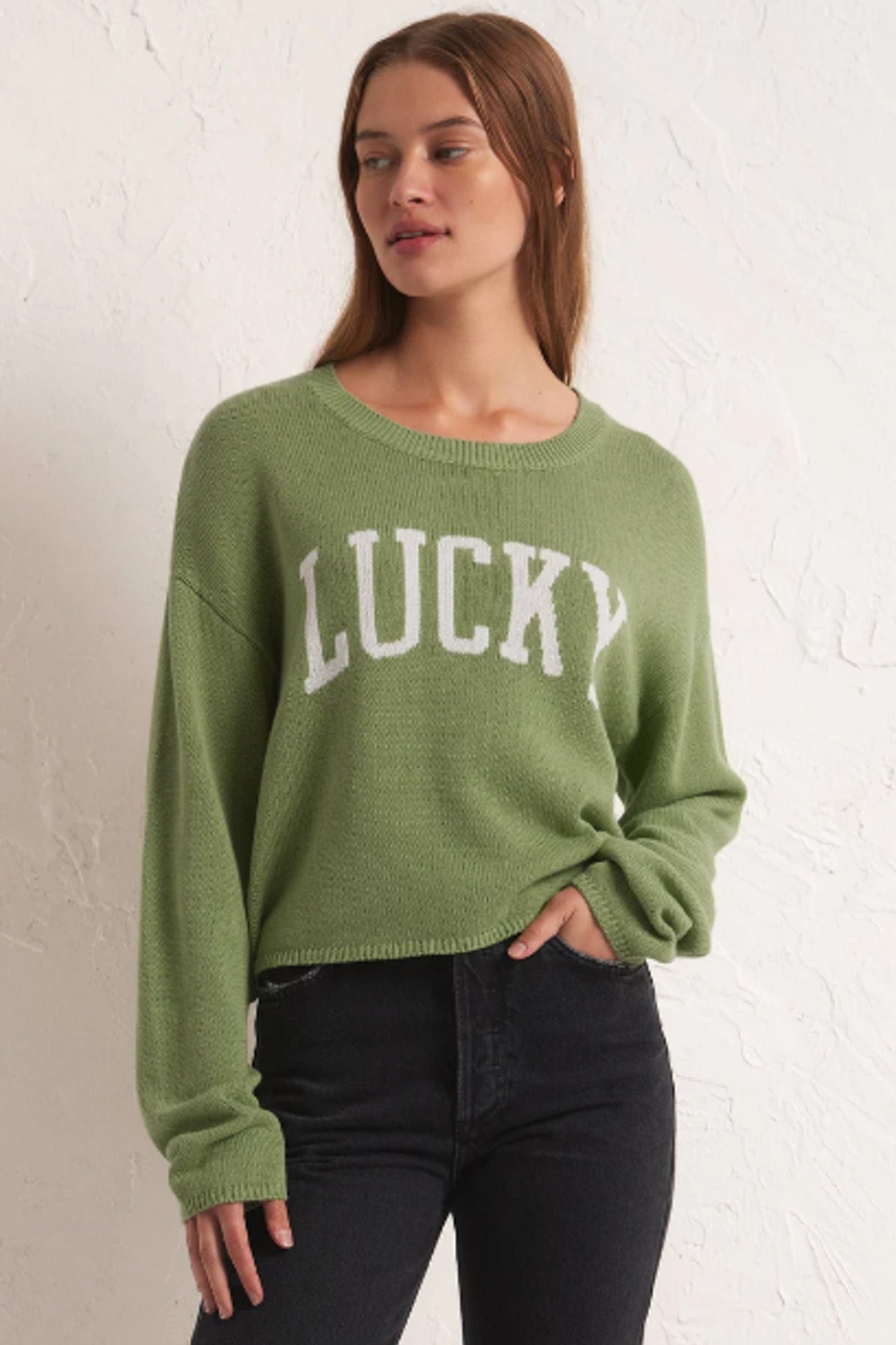 Cooper Lucky Sweater (Matcha)