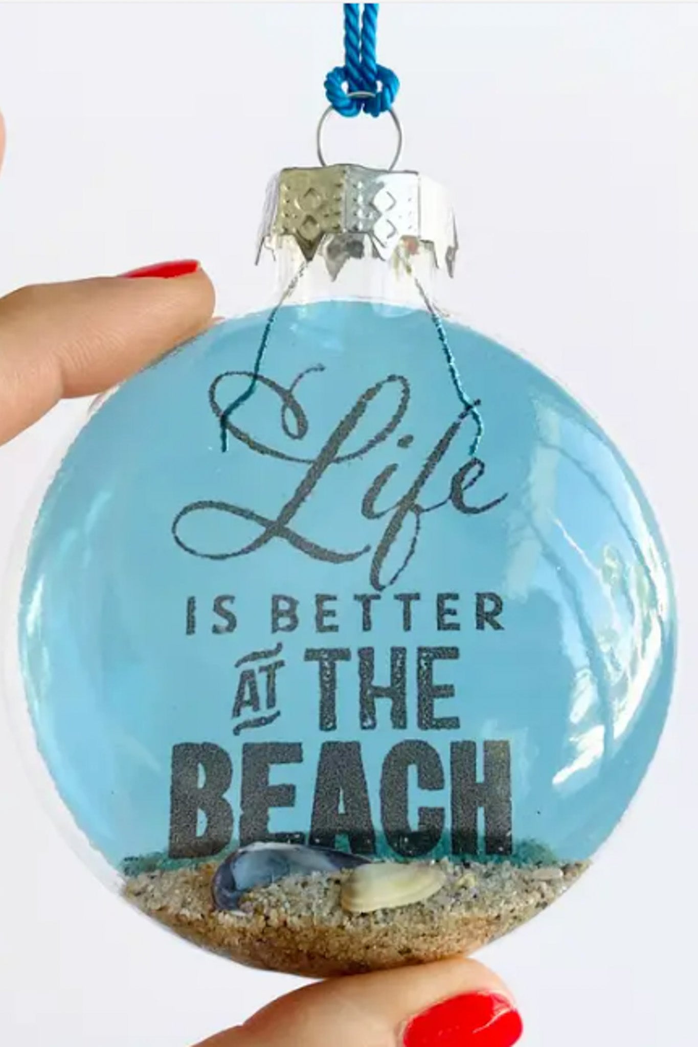Life Is Better At The Beach Ornament